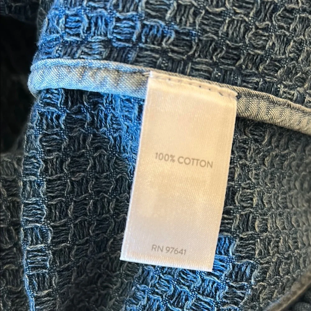 J. Jill Blue Waffle Jacket NWOT - Picture 6 of 6